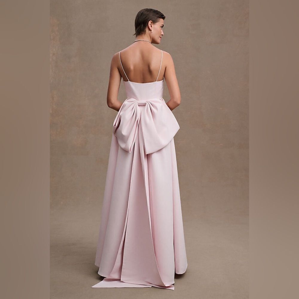 BHLDN Sachin & Babi Hadley V-Neck Back-Bow Empire Gown/ size 4